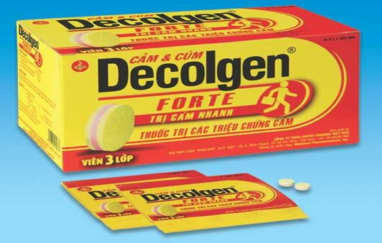 Tác dụng của thuốc Decolgen là gì?