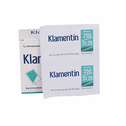 Thông tin về thuốc Klamentin 250mg
