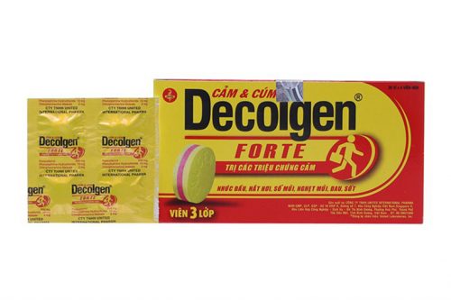 Đối tượng được chỉ định dùng thuốc Decolgen là ai?