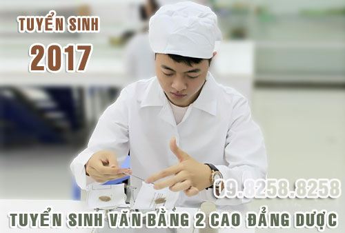 Thông báo tuyển sinh văn bằng 2 Cao đẳng Dược Hà Nội năm 2017.